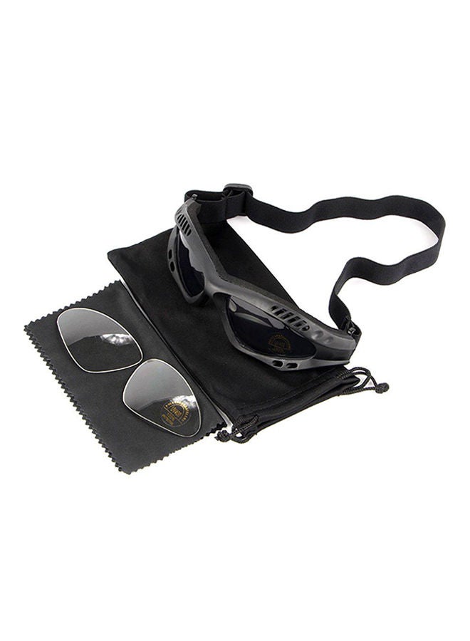 Full Rim Shield Safety Glasses