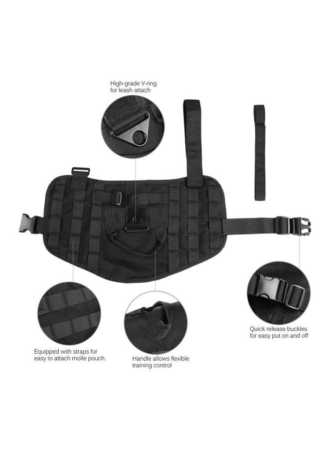 Tactical Dog Vest L