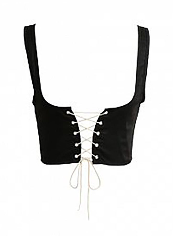 Lace Up Waistband Corset
