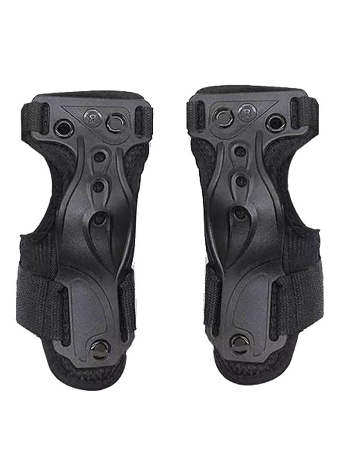 2-Piece Durable Snowboard Skating Wrist Guard Set Xl