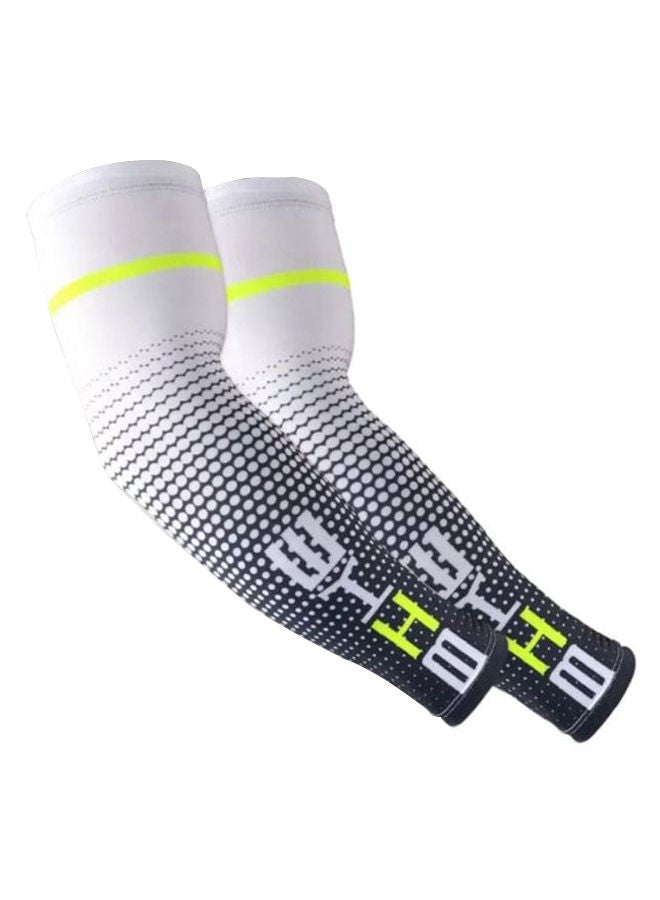 Pair Of Protective Cycling Arm Sleeve Cover L