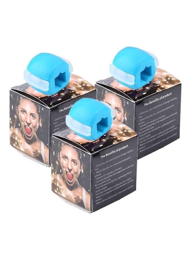 3-Piece Jaw Facial Exerciser Fitness Balls