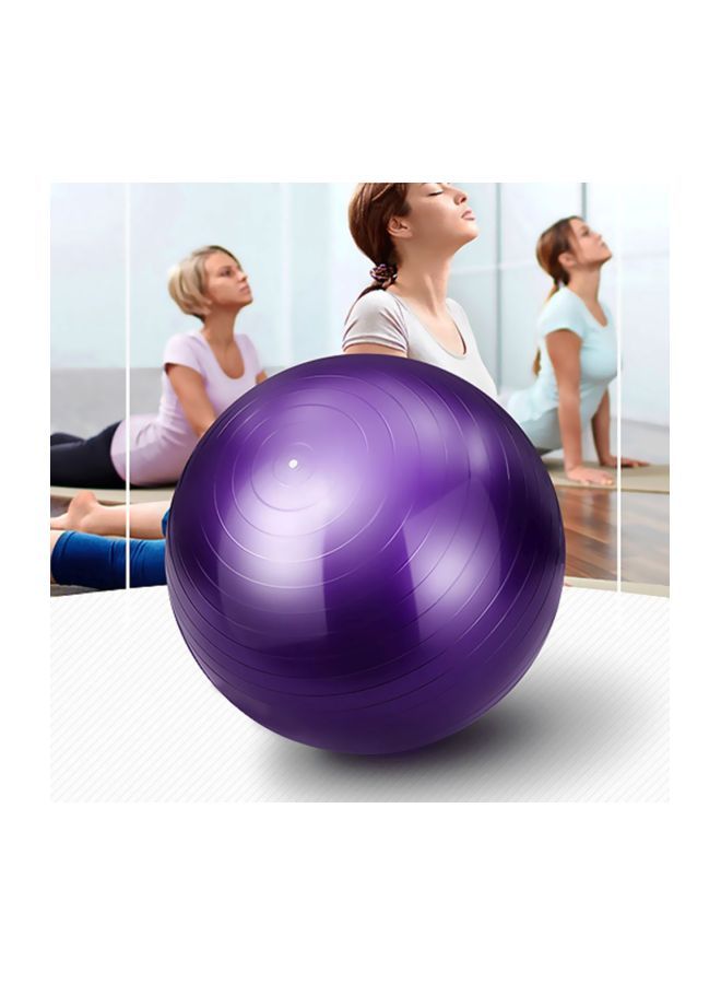 4-Piece Anti-Slip Yoga Ball With Pump Set