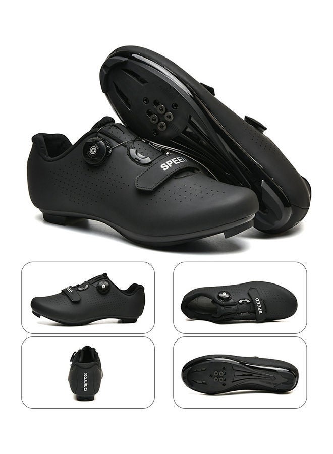 Cycling Shoes Road Bike for Men and Women Black Size 42 33.00x12.00x21.50cm