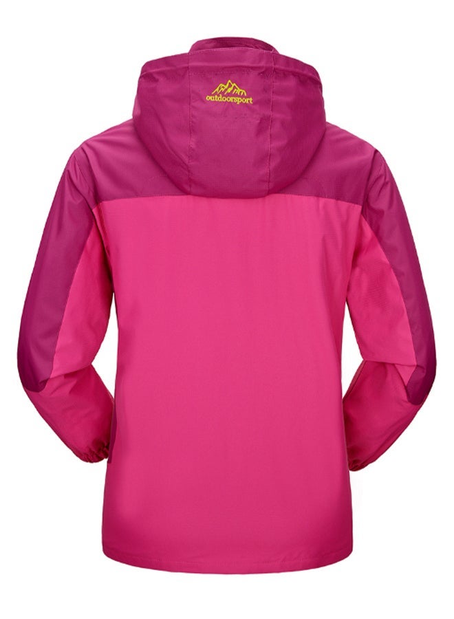 Detachable Hooded Waterproof Sports Jacket 4XL
