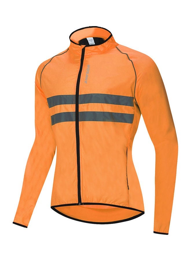Reflective Long Sleeve Bicycle Jersey