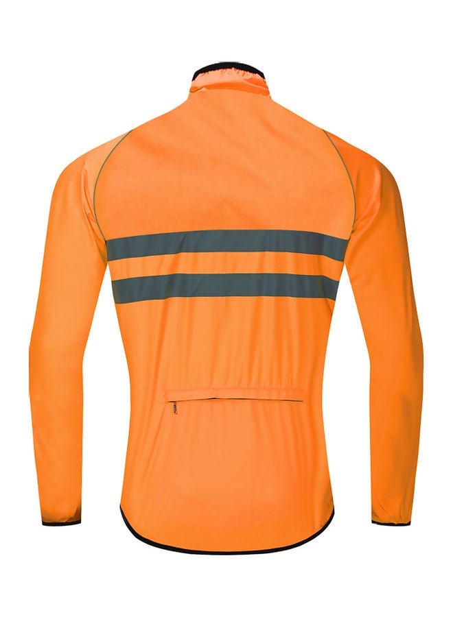 Reflective Long Sleeve Bicycle Jersey