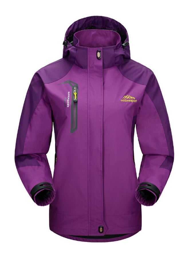 Detachable Hooded Waterproof Sports Jacket S