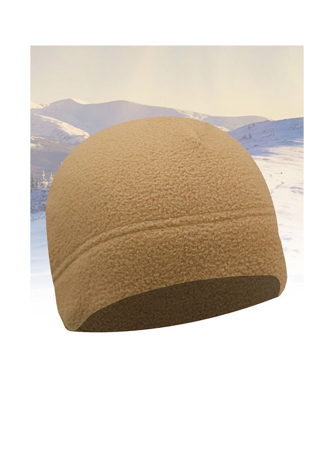 Winter Hat Polar Fleece Warm Thick Windproof Cycling Hiking Outdoor Beanie Skull Cap 12x5x10cm