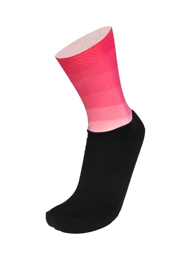 Breathable Gradient Short Socks