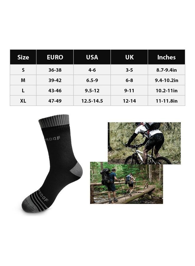 Striped Elastic Breathable Sports Socks