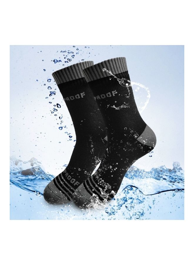 Striped Elastic Breathable Sports Socks