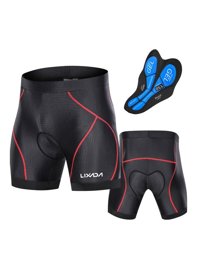 Men 3D Padded Leg Grips Bicycle Shorts XXL