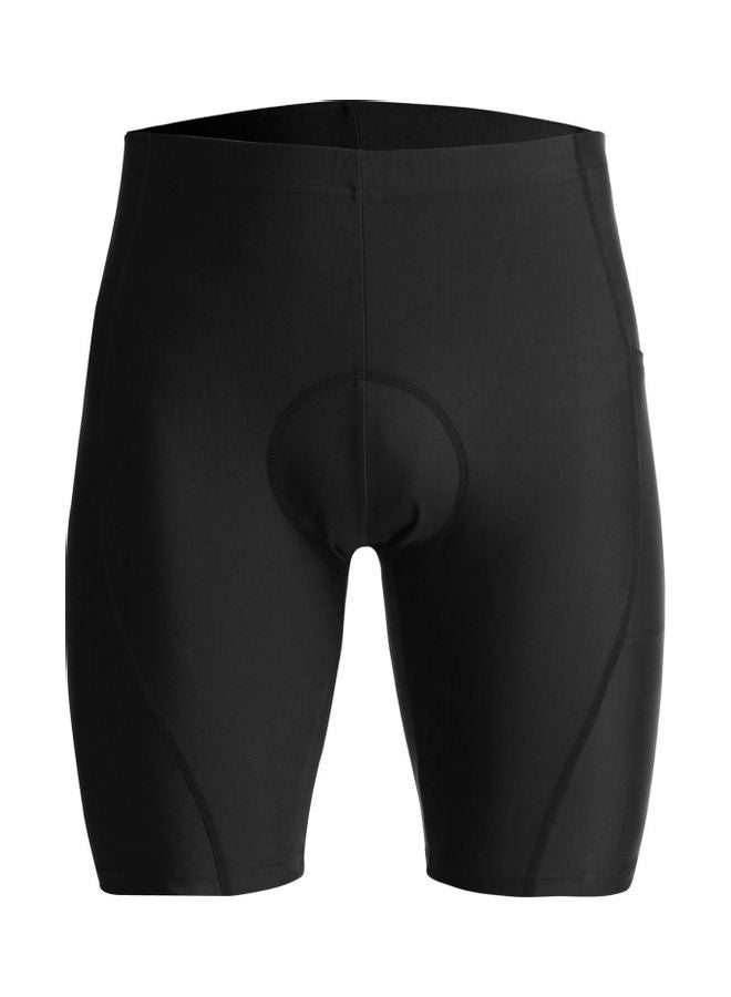 Men Cycling Breathable Quick Dry Padded Shorts M