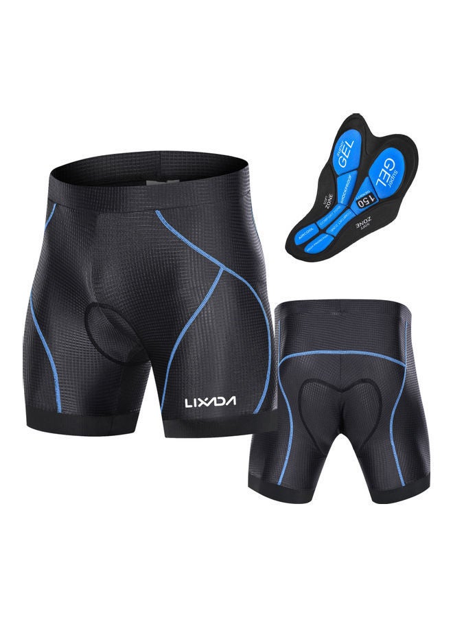 Men 3D Padded Leg Grips Bicycle Shorts XL