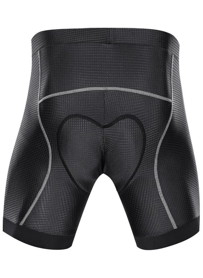 Men 3D Padded Leg Grips Bicycle Shorts L