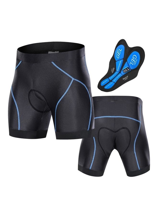 2-Piece Padded Shorts with Anti-Slip Leg Grip