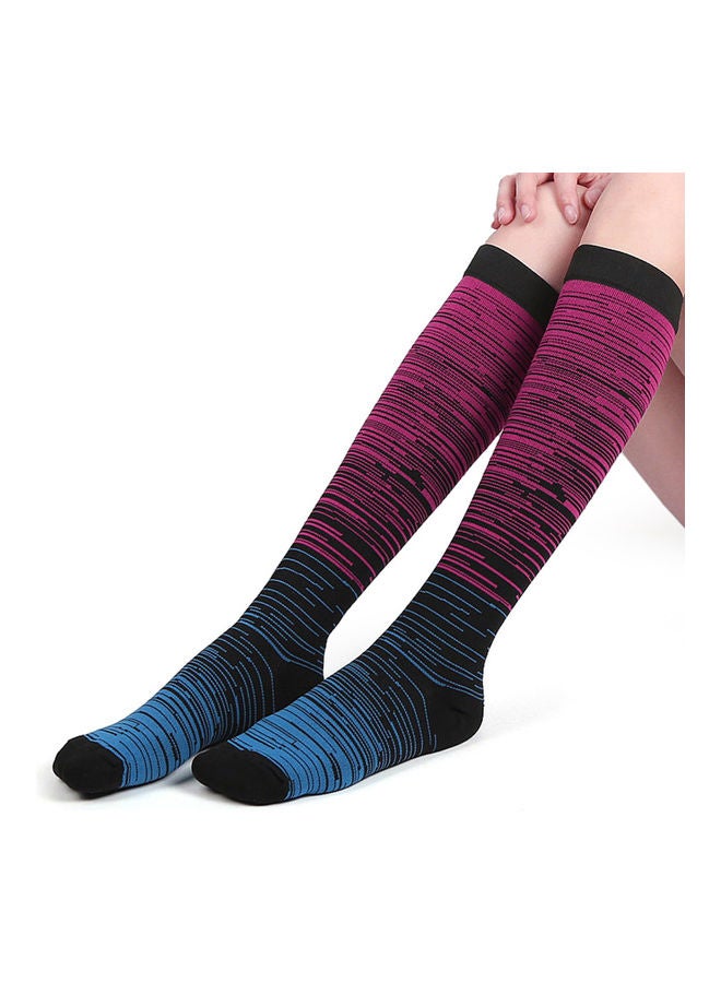 Pair Of Cycling Stockings Socks L