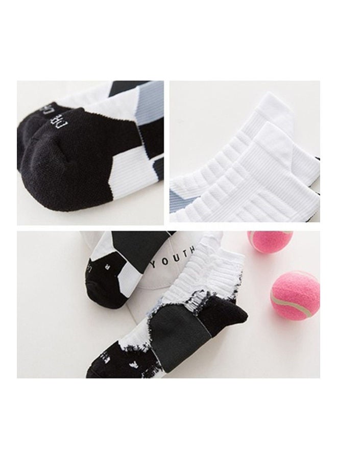 Unisex Professional Deodorant Mid-hose Basketball Sports Socks Stockings 25*25*25cm