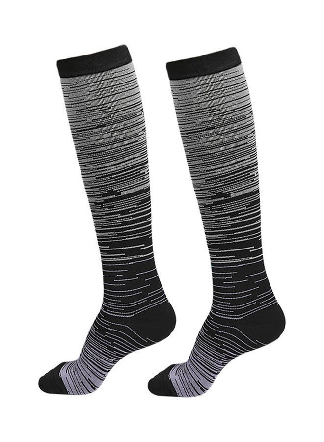 Pair Of 3 Cycling Stockings Socks L