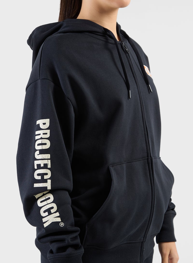 Project Rock Heavyweight Full Zip Hoodie