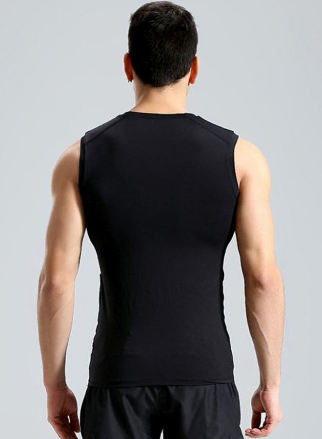 Quick Dry Running Vest Black/Grey