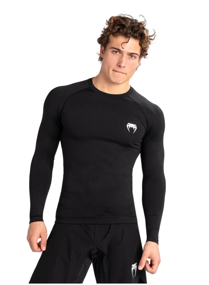 VENUM CONTENDER RASHGUARD LONG SLEEVES BLACK