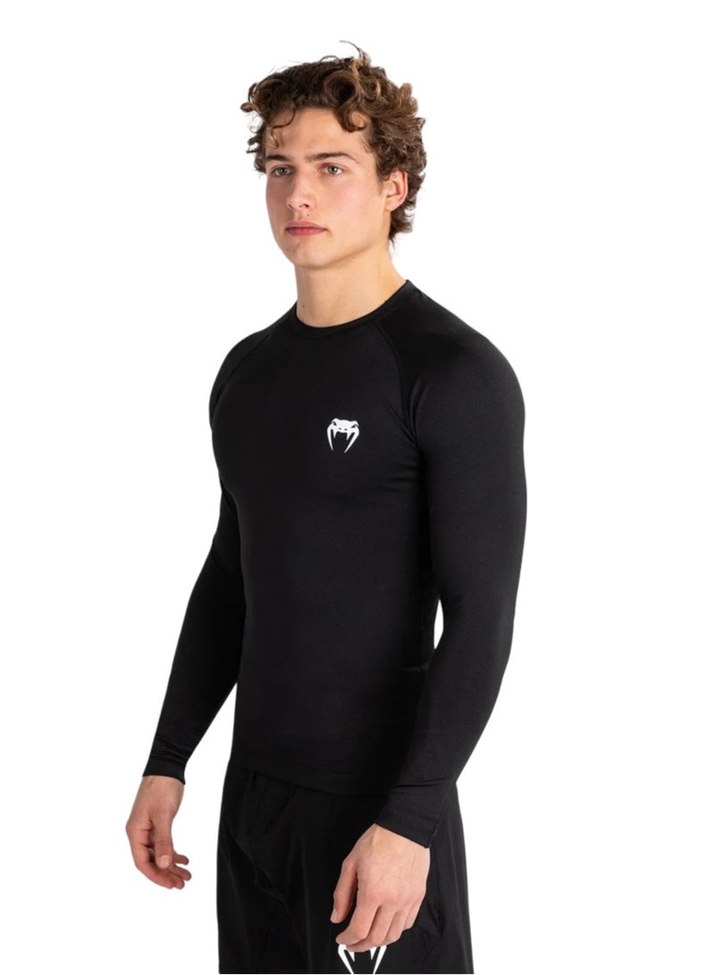 VENUM CONTENDER RASHGUARD LONG SLEEVES BLACK