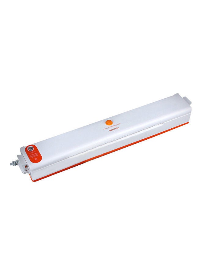 A C110 V 100W Full- Automatic Electric Vacuum Film Sealer Included 10 Pocket Bag White 38.00 x 6.00 10.00cm