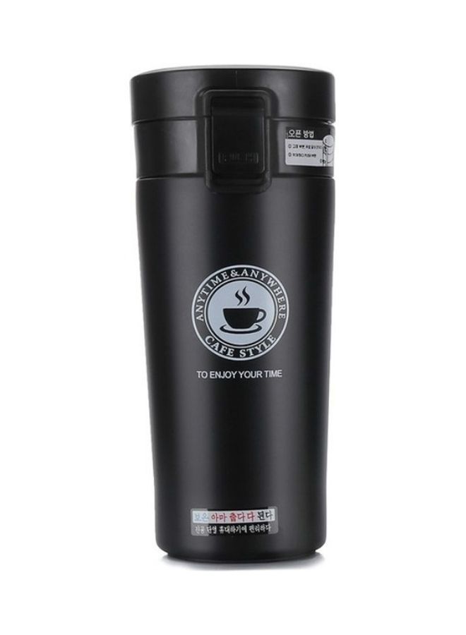 Double Wall Stainless Steel Vacuum Flask Black
