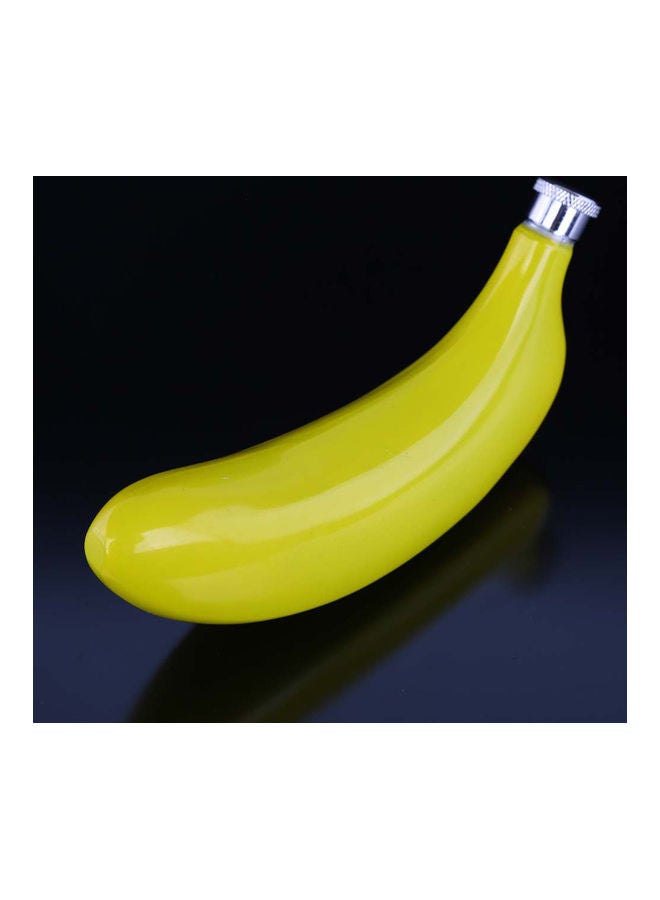 Banana Shaped Flask Yellow