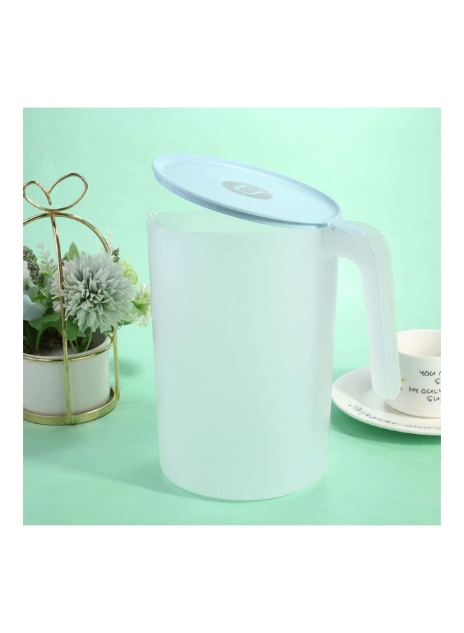 Fridge Water Jug With Lid Clear 9.4x12x5cm