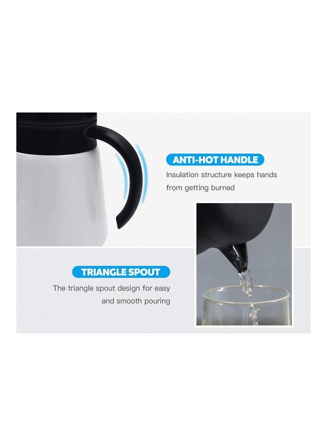 Thermal Coffee Jug White/Black