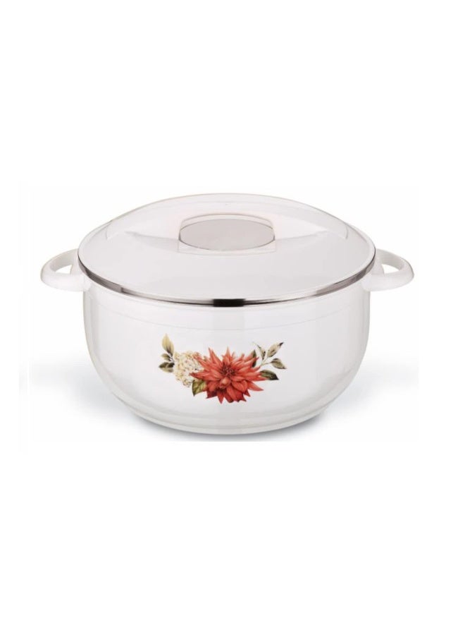 Insulated Stainless Steel Casserole Nova White 5500ML