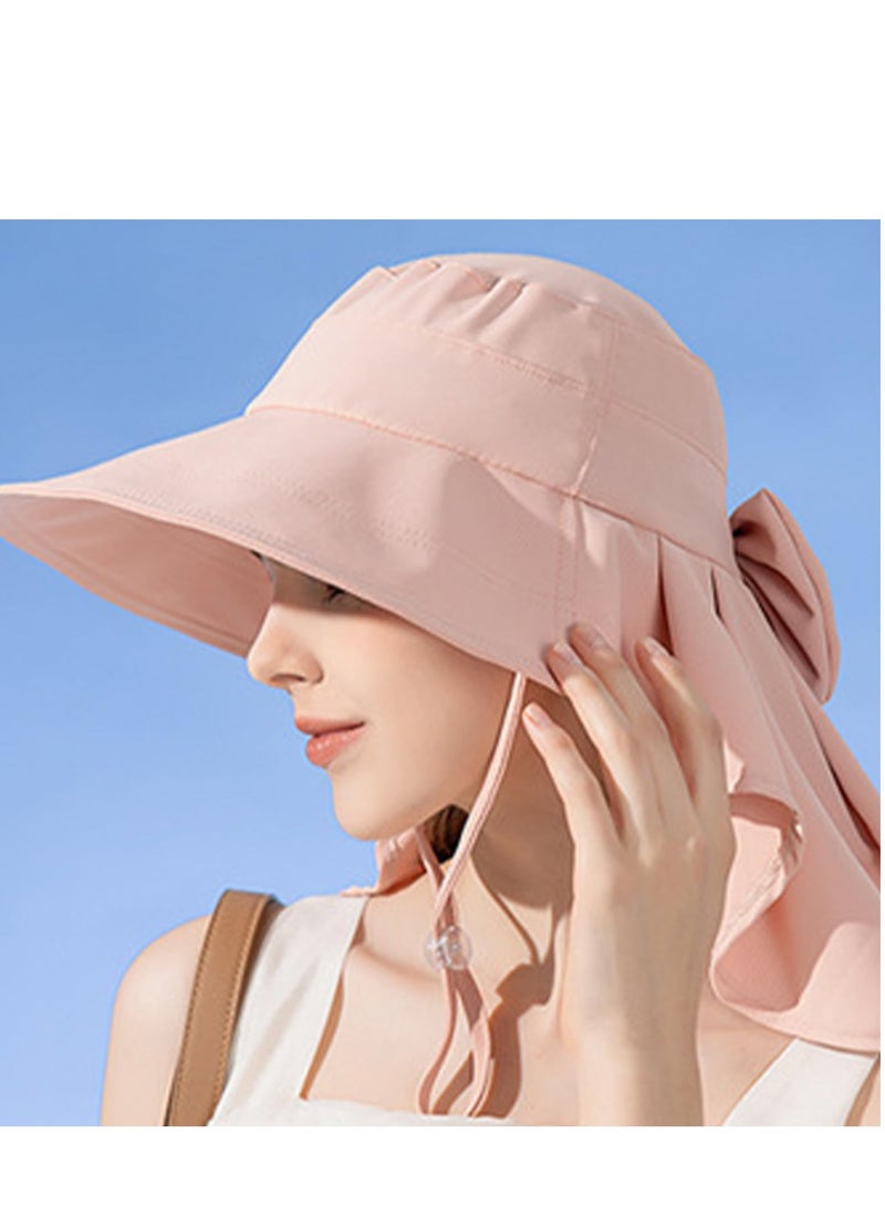 Wide Brim UPF 50+ UV Protection Sun Hats Hiking Fishing with Neck Flap Gardening Face Shawl Large Roll up Cap Summer Beach Vacation