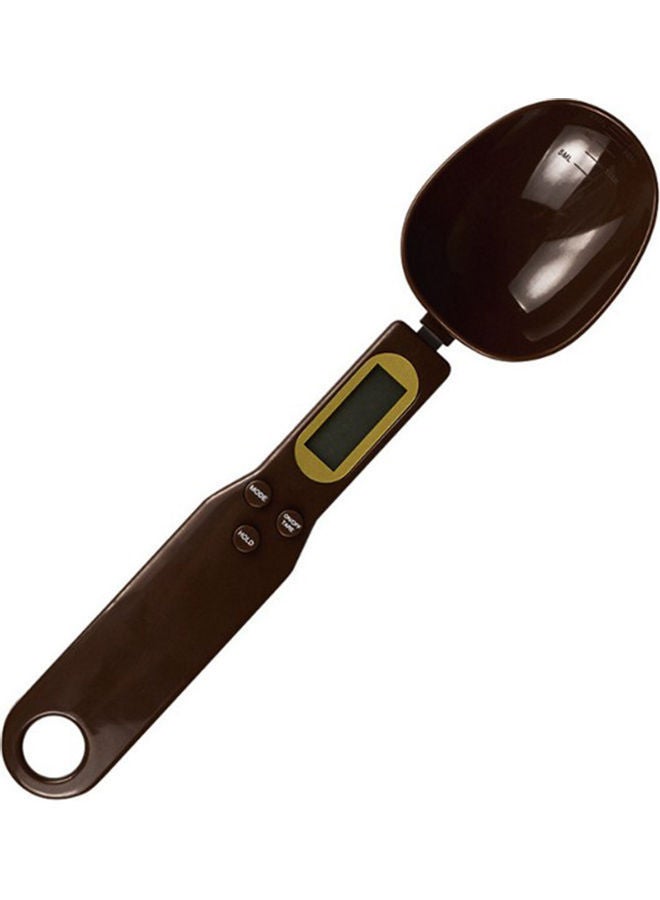 Portable Electronic Food Spoon Brown