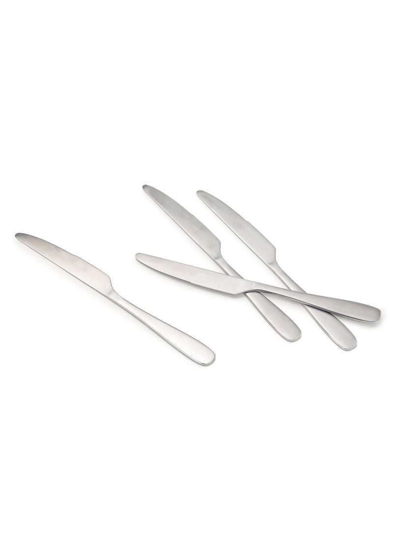 6-Piece Dinner Knife Set Matte Finish