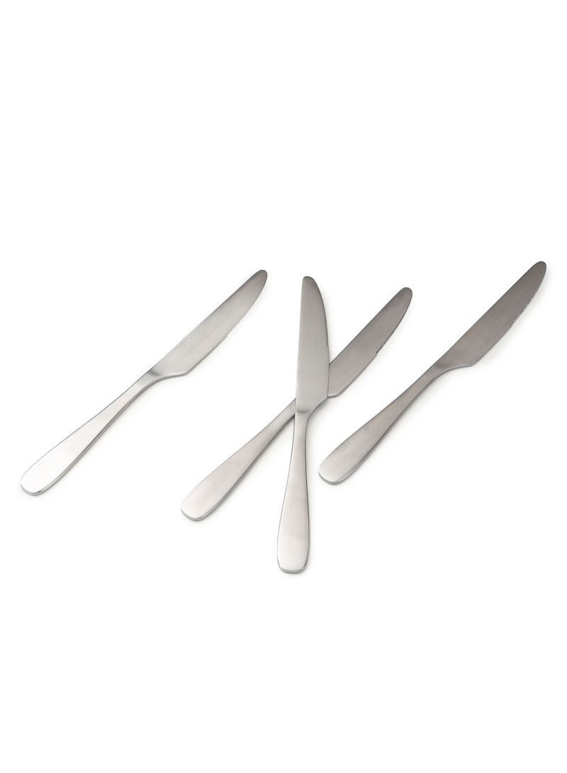 6-Piece Dinner Knife Set Matte Finish