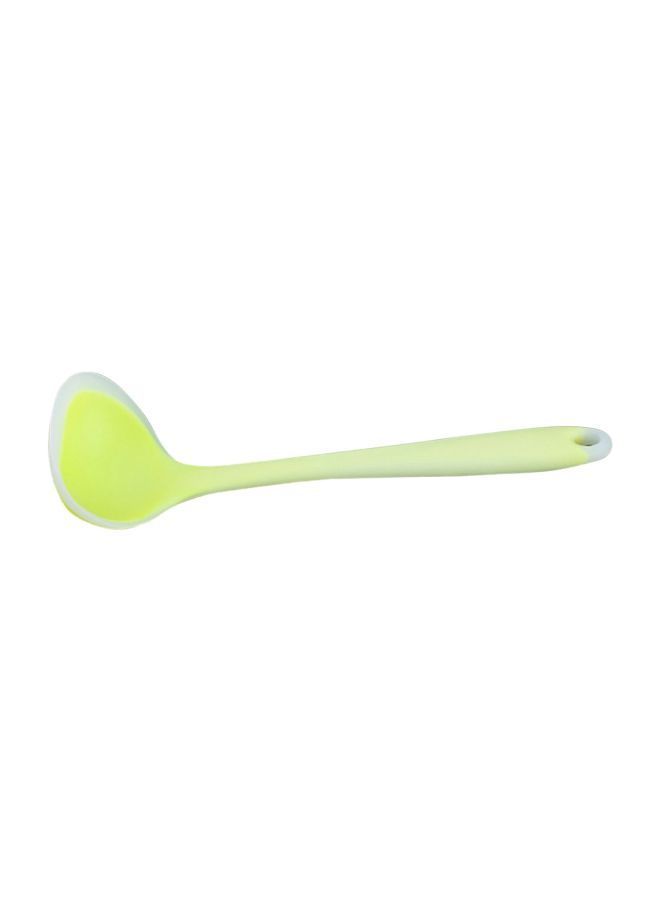 Silicone Soup Spoon Green 288x90millimeter