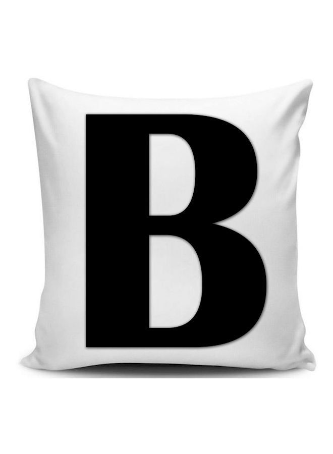 Letter Pillow Black/White