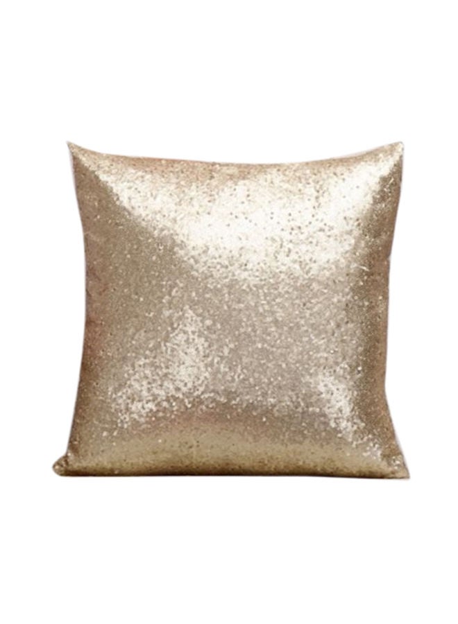 Cmeuropean Glitter Pillow Gold 40x40centimeter