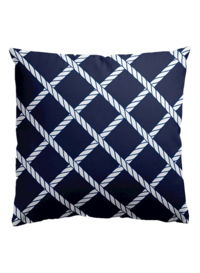 Home Decorative Cushion Blue/White 45x45cm