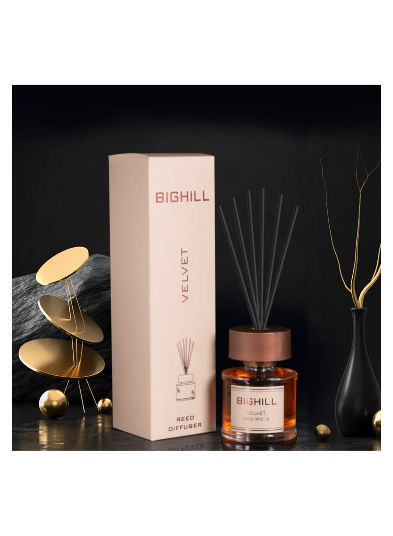 Bighill reed diffuser perfumed Velvet diffuser 120ml