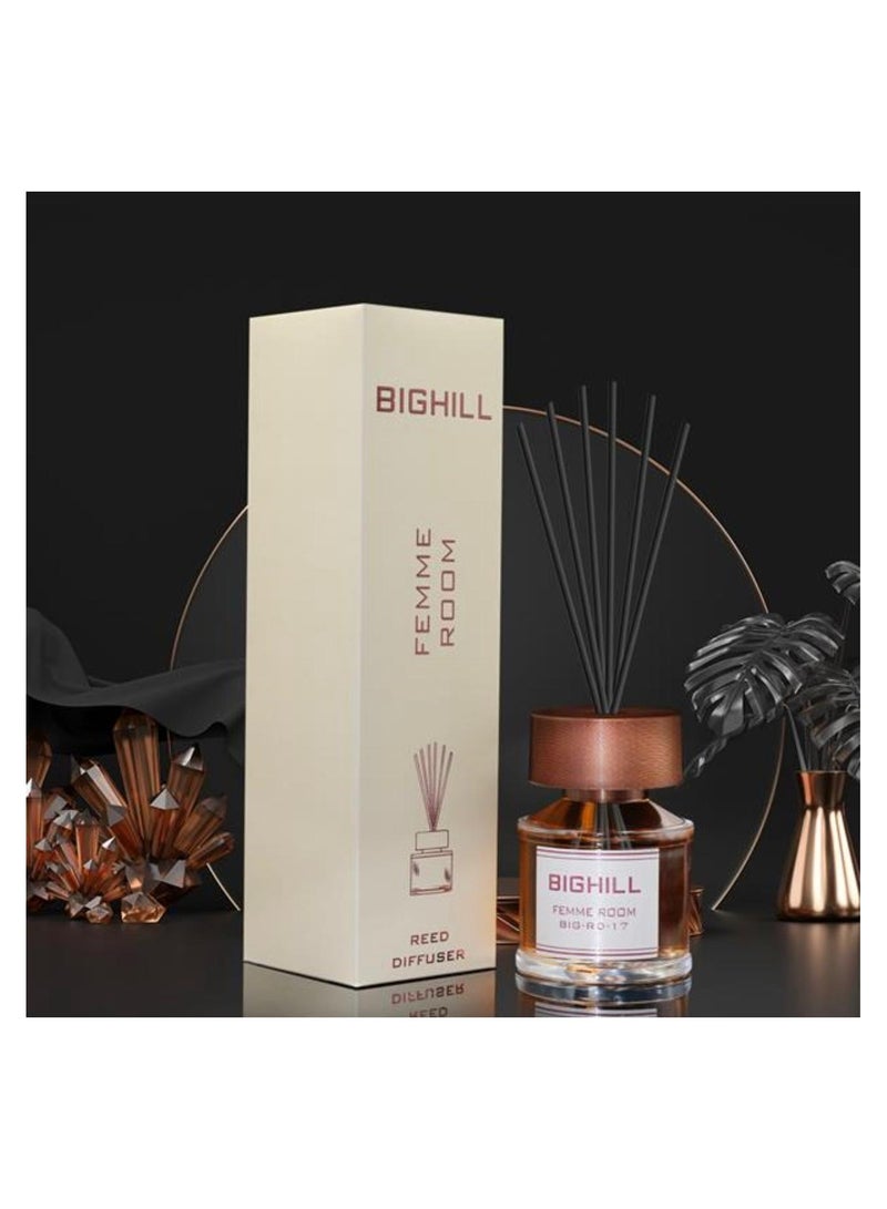 Bighill reed diffuser perfumed Femme diffuser 120ml
