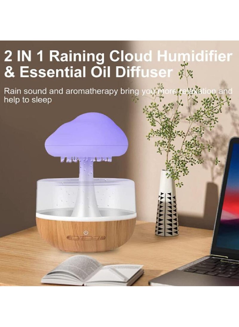 Raining Tranquility: Cloud Night Light & Aromatherapy Oasis