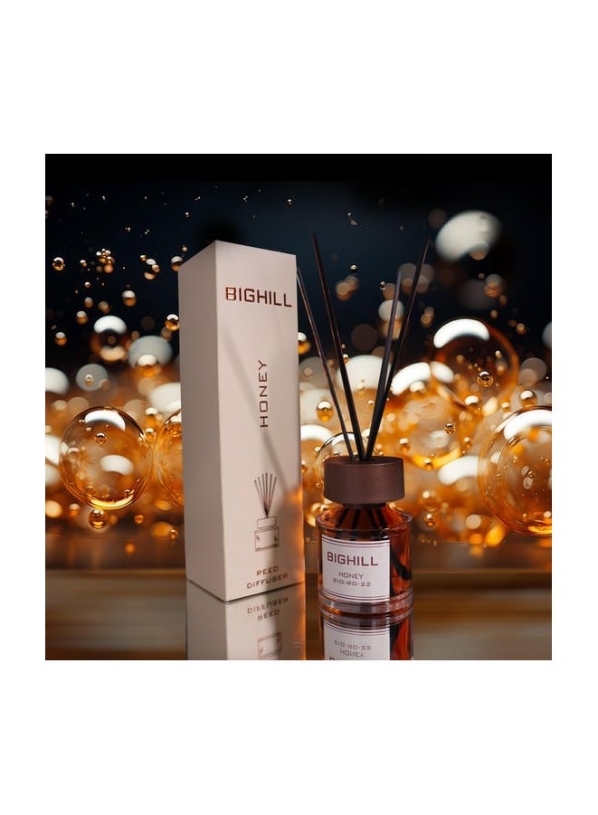 Bighill reed diffuser perfumed Honey diffuser 120ml