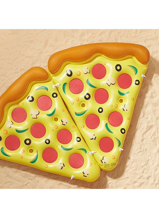 Inflatable Pizza Pool Mat 24x 10x 18centimeter