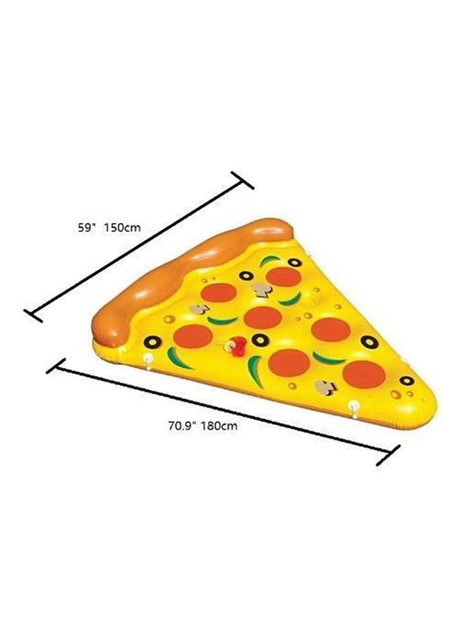 Inflatable Pizza Slice Pool Float 180x150x18cm