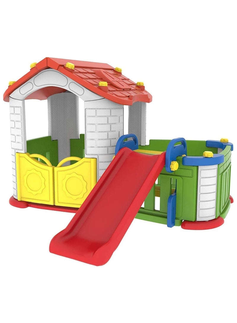 Happy Toddler Playhouse With Slide CHD-803