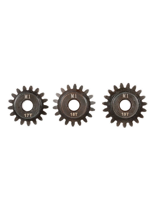 3-Piece Pinion Motor Gear For 1/8 RC Buggy Car Monster Truck 9x2x5cm